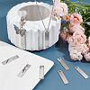50Pcs 201 Stainless Steel Rectangle Stamping Blank Tag Pendants STAS-SC0008-72-4