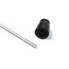 Plastic Beadable Pens DIY-Q036-01G-4