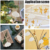 Animal Theme Unfinished Blank Wooden Pendants Set for Painting Arts WOOD-WH0124-26F-5