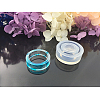 Transparent DIY Ring Silicone Molds X-DIY-WH0020-05H-3