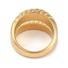 Ion Plating(IP) 304 Stainless Steel Finger Rings RJEW-D083-12G-02-3