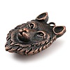 Tibetan Style Alloy Pendants X-FIND-C052-12R-2