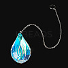 1Pc Transparent Glass Hanging Suncatchers AJEW-TADJ0001-02D-3