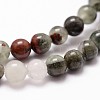 Natural African Bloodstone Beads Strands G-G735-32-8mm-3