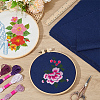 Linen Fabric DIY-WH0430-153A-09-4