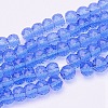 Transparent Glass Beads Strands EGLA-E045-B08-1