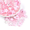 Transparent & Opaque Acrylic Beads TACR-T028-26C-1