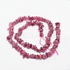 Chips Natural Tourmaline Beads Strands X-G-N0164-04B-3