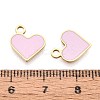 304 Stainless Steel Enamel Charms STAS-L022-483G-02-3