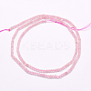 Natural Madagascar Rose Quartz Beads Strands G-F509-28-2mm-A-2