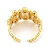 Bowknot & Horse Eye Clear Cubic Zirconia Open Cuff Ring RJEW-L121-001G-3