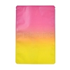 Two Tone Rectangle Plastic Zip Top Gift Bags OPP-C003-01D-01-1