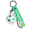 Soccer Keychain Cool Soccer Ball Keychain with Inspirational Quotes Mini Soccer Balls Team Sports Football Keychains for Boys Soccer Party Favors Toys Decorations JX297A-1