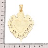 Rack Plating Alloy Big Pendants FIND-N005-56G-3