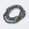 Electroplate Transparent Glass Beads Strands X-EGLA-A034-T4mm-Q04-2