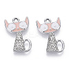 Eco-Friendly Zinc Alloy Pendants FIND-N048-40E-NR-2