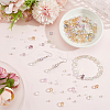 114Pcs Transparent Electroplate Glass Beads GLAA-PA0001-17A-3