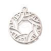 201 Stainless Steel Pendants LS-STAS-B083-20P-1