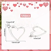 100PCS Unique Valentines Day Gift Ideas for Girlfriend Tibetan Style Alloy Pendants TIBEP-UN0001-07-2