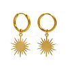 304 Stainless Steel Hoop Earrings WGD8CF2-03-2