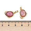 Natural Rhodonite Pendants KK-U043-52G-05-3