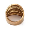 Ion Plating(IP) 304 Stainless Steel Wide Band Rings for Women Men RJEW-K270-08B-G-3