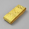 Ethnic Style Polyester Jacquard Flower Ribbon OCOR-WH0070-111A-2