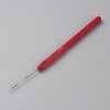 Plastic Crochet Hooks for Hair TOOL-WH0053-30C-1