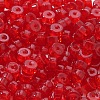 Transparent Colours Glass Seed Beads SEED-E001-T3x6mm-02-3