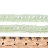 AB Color Plated Imitation Jade Glass Beads Strands GLAA-T026-3x6mm-J02-4