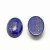 Natural Lapis Lazuli Cabochons G-R415-14x10-33-2