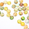 Glass Cabochons GLAA-WH0022-50A-2