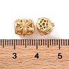 Brass Beads KK-S389-32G-3