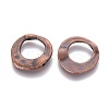 Tibetan Style Irregular Ring Bead Frames LS-X-RLF10246Y-NF-2