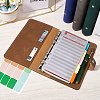 Imitation Leather A6 Portable Pocket BuckleLoose-Leaf Notebook AJEW-WH20001-45C-5