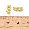 Rack Plating Brass Pave Clear Cubic Zirconia Spacer Bars LS-KK-B088-11B-G-3