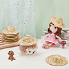 Doll Straw Hat DIY-WH0504-827C-4