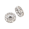 304 Stainless Steel Rhinestone Spacer Beads STAS-N133-02C-01P-1