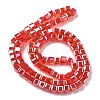 Electroplate Glass Beads Strands EGLA-H108-01A-AB04-2