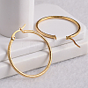 New Summer Design 304 Stainless Steel Hoop Earrings EJEW-L127-09-2