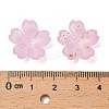 Acrylic Bead Caps OACR-H056-01B-3