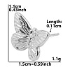 Non-Tarnish Vintage Stainless Steel Butterfly Studs Earrings for Women VC0346-3-1