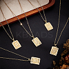 1Pc Brass Pendants NJEW-BBC0001-18E-4