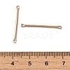 Ion Plating(IP) 304 Stainless Steel Connector Charms STAS-Q323-06C-RG-3