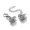 Tarnish Resistant 304 Stainless Steel Curb Chain Extender STAS-K195-21P-03-2