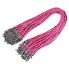 Waxed Cotton Cord Necklace Making MAK-S034-010-1