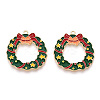 Eco-Friendly Alloy Enamel Pendants LS-ENAM-Q437-060-NR-2