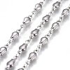 Tarnish Resistant 3.28 Feet 304 Stainless Steel Link Chains X-STAS-P219-37-1