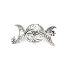 Viking Style Zinc Alloy Snap Hair Clips For Women PHAR-B090-01AS-05-1