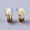Resin Pendants CRES-S359-19C-3